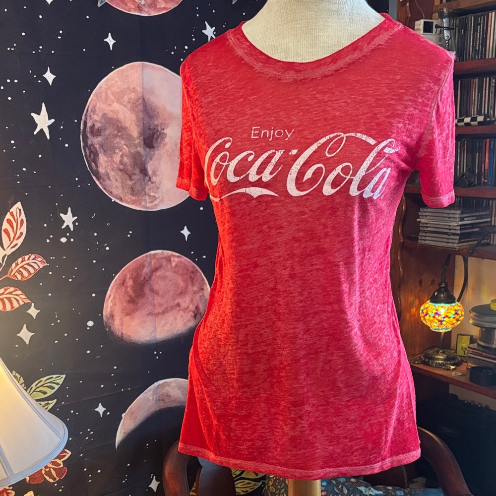 Coca Cola Women's Classic Red Short Sleeve Tee